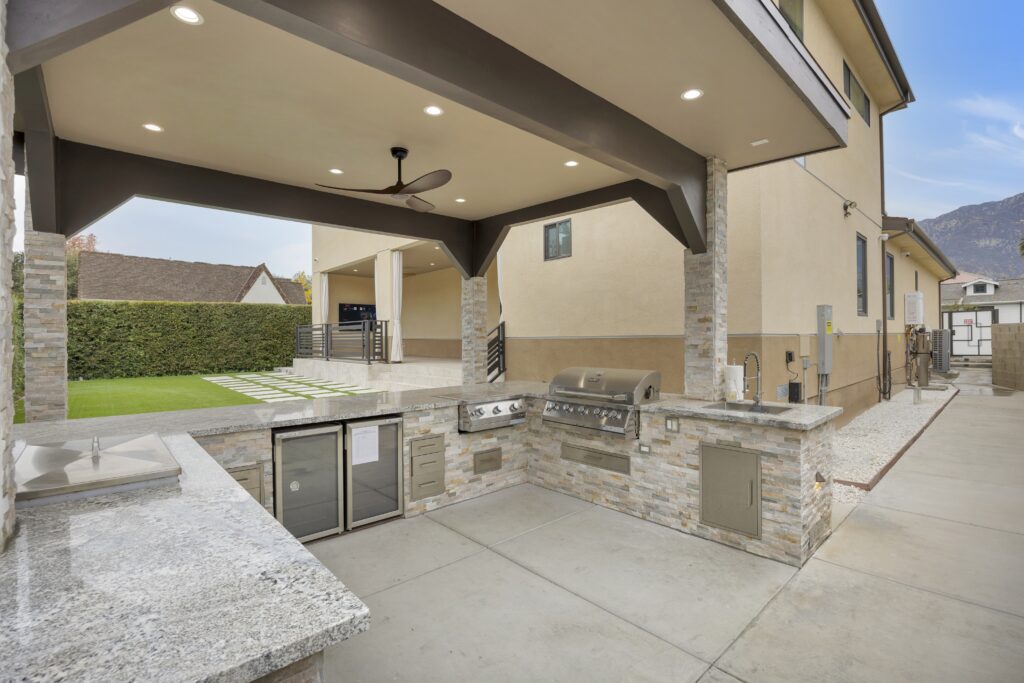 Common area highlighted during luxury rehab facility tour at Serenity Path