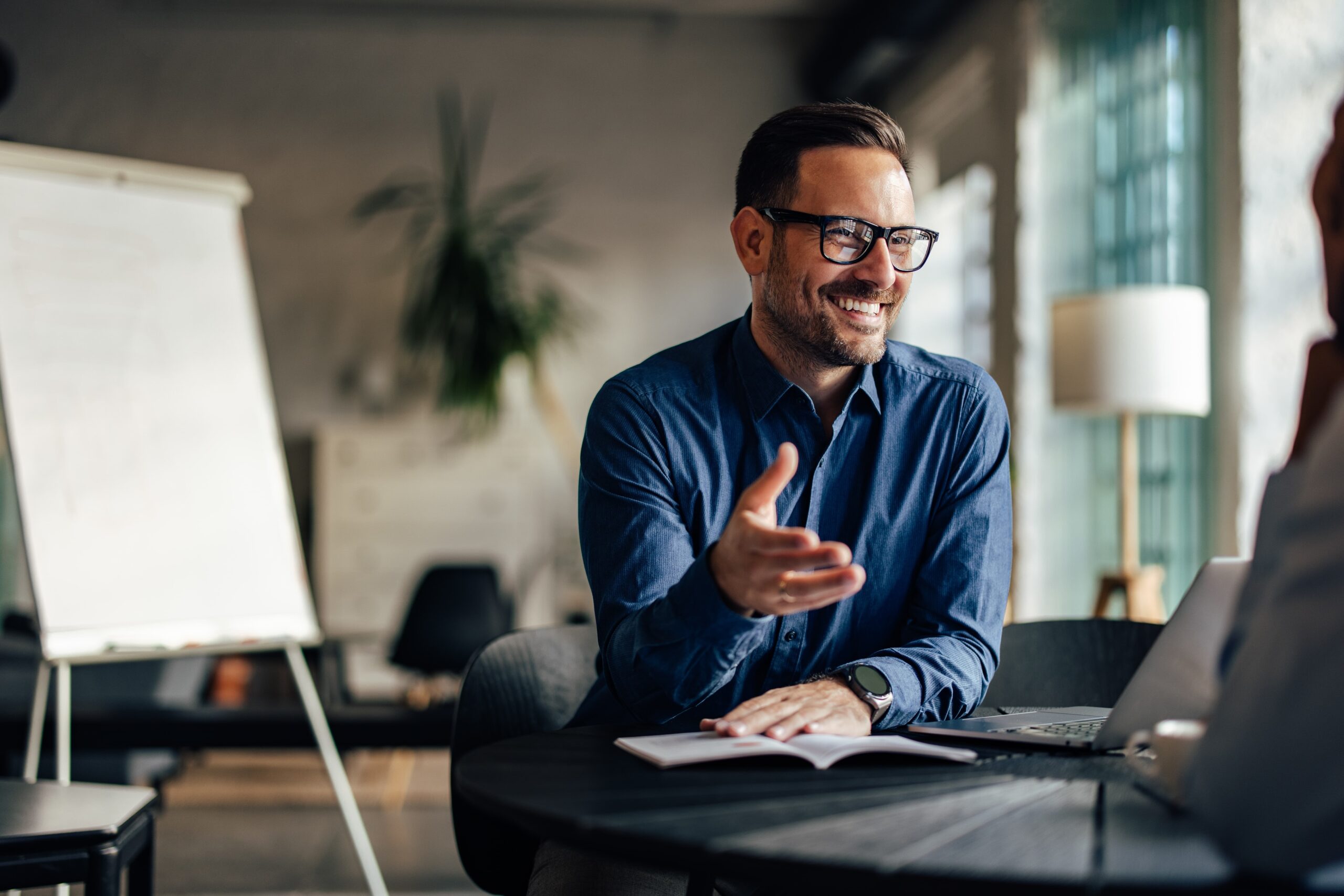 tell boss about rehab conversation