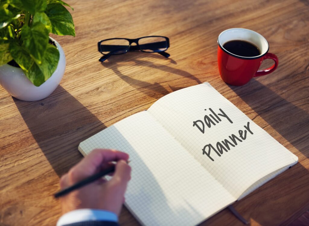 Creating a routine to manage how to transition from rehab to daily life.